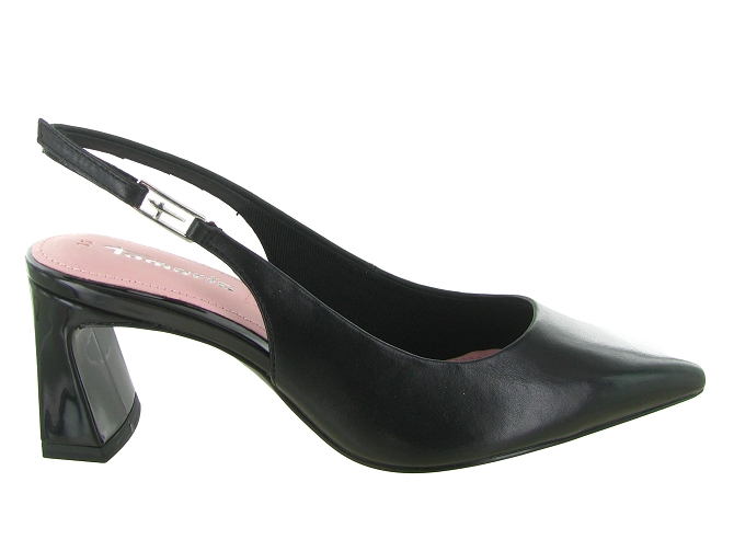 escarpins et trotteurs - Bride arrière - femme - Cuir - Noir - Tamaris5863601_2
