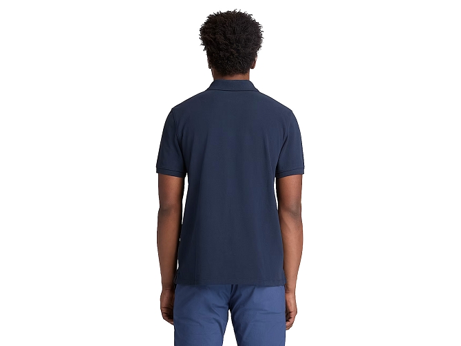 polo - MANCHE COURTE - vetement homme - Coton - Bleu - Timberland5864601_4