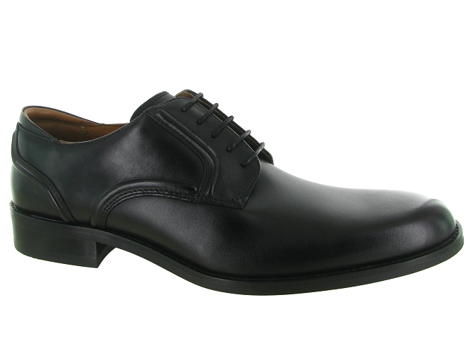 chaussures a lacets - Confort et décontracté - homme - Cuir - Noir - Clarks