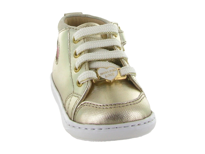 pre marche du 16 au 23 - Semelle souple - bebe fille - Nubuck - Or - Shoo pom5867101_3