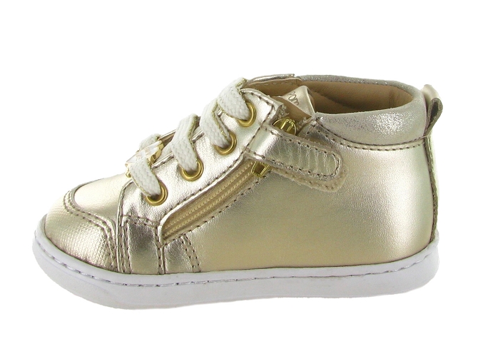 pre marche du 16 au 23 - Semelle souple - bebe fille - Nubuck - Or - Shoo pom5867101_4