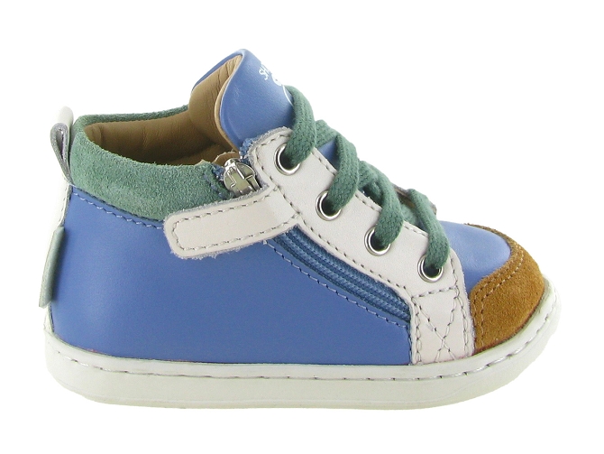 chaussures bebe du 18 au 27 -  - bebe garcon - Nubuck - Bleu - Shoo pom5867401_2
