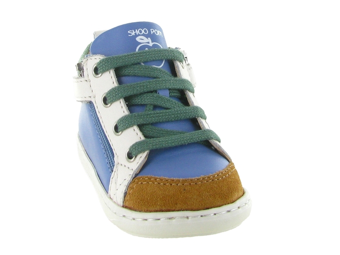 chaussures bebe du 18 au 27 -  - bebe garcon - Nubuck - Bleu - Shoo pom5867401_3