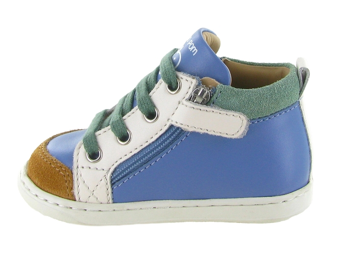 chaussures bebe du 18 au 27 -  - bebe garcon - Nubuck - Bleu - Shoo pom5867401_4