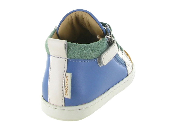 chaussures bebe du 18 au 27 -  - bebe garcon - Nubuck - Bleu - Shoo pom5867401_5