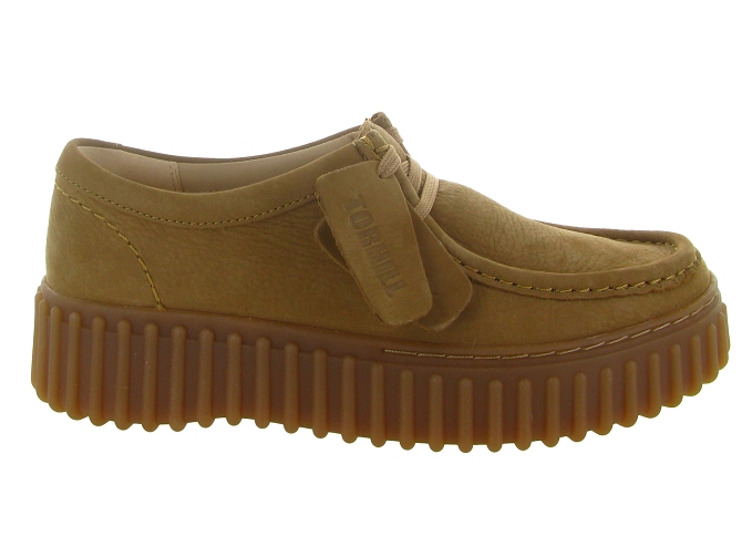 chaussures a lacets - Derby chic - femme - Nubuck - Marron - Clarks5868701_2