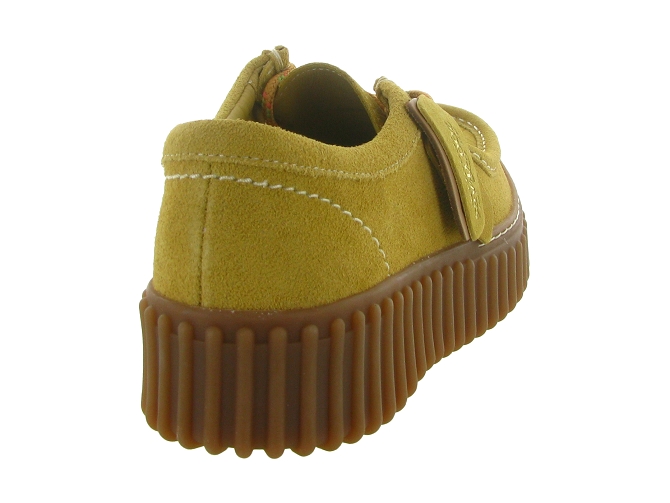 chaussures a lacets - Derby chic - femme - Nubuck - Jaune - Clarks5868702_5