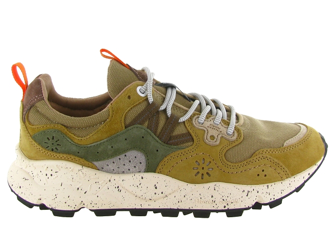 baskets et sneakers - Tendance - homme - Nubuck - Marron - Flower mountain5869001_2