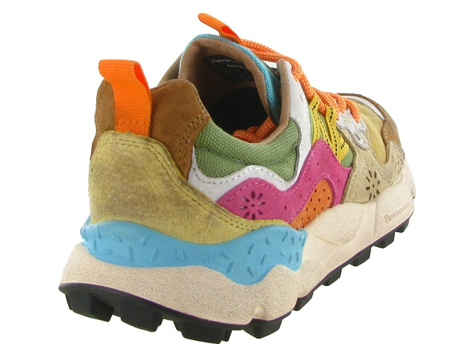 baskets et sneakers - Tendance - femme - Nubuck - Multicolor - Flower mountain5869101_5