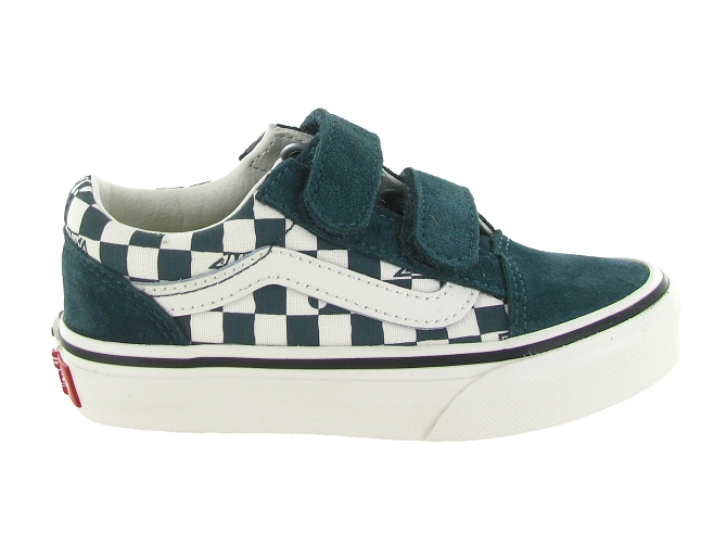 baskets et sneakers -  - junior garcon - Toile  - Vert - Vans5871301_2
