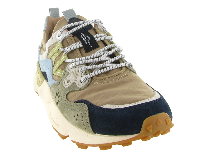 baskets et sneakers - Tendance - homme - Nubuck - Marron - Flower mountain5872901_3