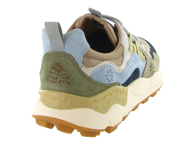 baskets et sneakers - Tendance - homme - Nubuck - Marron - Flower mountain5872901_5