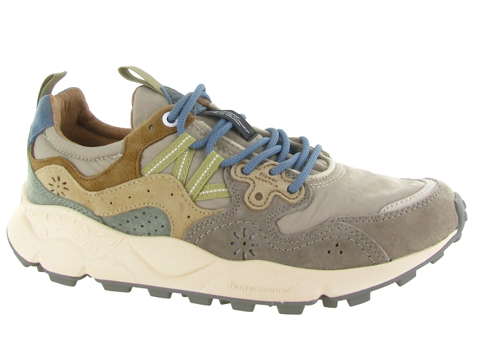 baskets et sneakers -  - femme - Nubuck - Taupe - Flower mountain