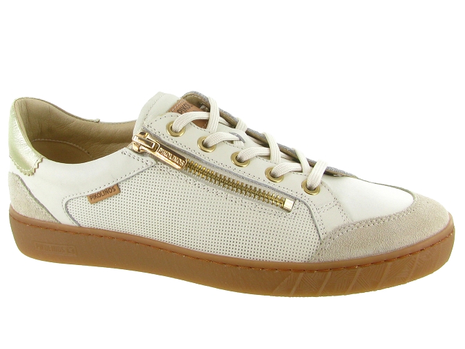 baskets et sneakers - Confort - femme - Synthétique - Blanc - Pikolinos