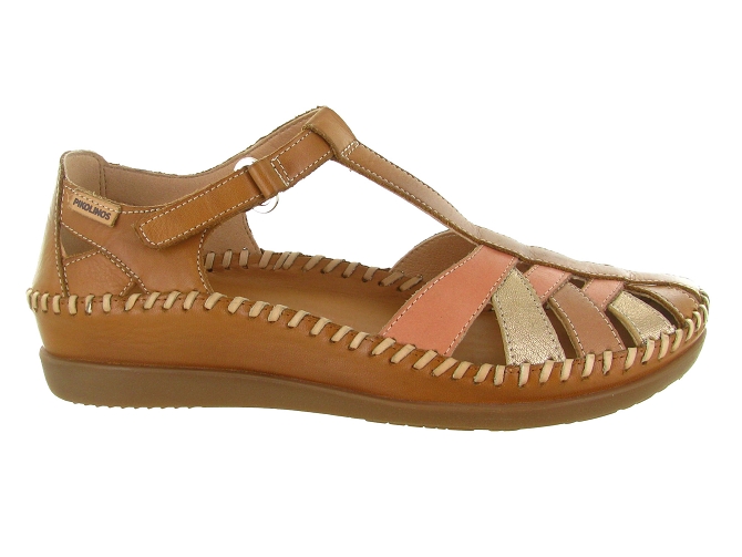 sandales et nu pieds - Confort - femme - Cuir - Marron - Pikolinos5873802_2
