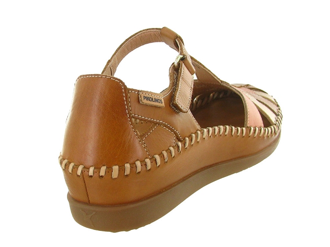 sandales et nu pieds - Confort - femme - Cuir - Marron - Pikolinos5873802_5