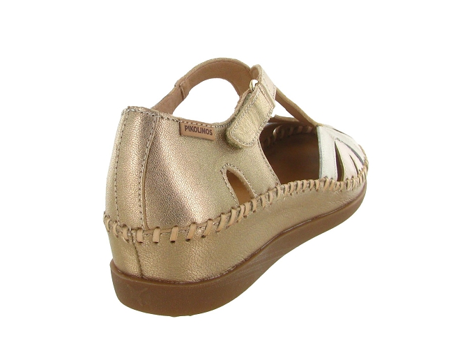 sandales et nu pieds - Confort - femme - Cuir - Crème - Pikolinos5873901_5