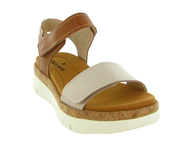 sandales et nu pieds - Confort - femme - Cuir - Beige - Pikolinos5874801_3