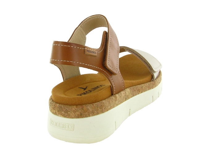 sandales et nu pieds - Confort - femme - Cuir - Beige - Pikolinos5874801_5