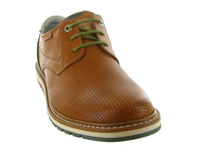chaussures a lacets - Confort et décontracté - homme - Cuir - Marron - Pikolinos5875301_3