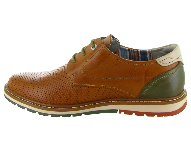 chaussures a lacets - Confort et décontracté - homme - Cuir - Marron - Pikolinos5875301_4