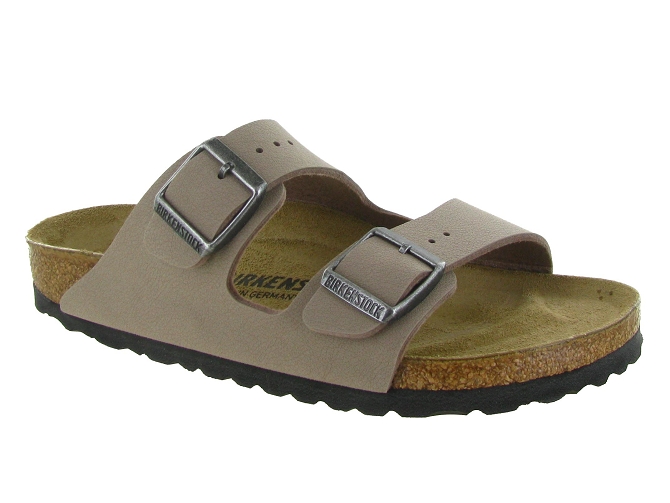 sandales et nu pieds - Mule Sabot - femme - Nubuck - Taupe - Birkenstock