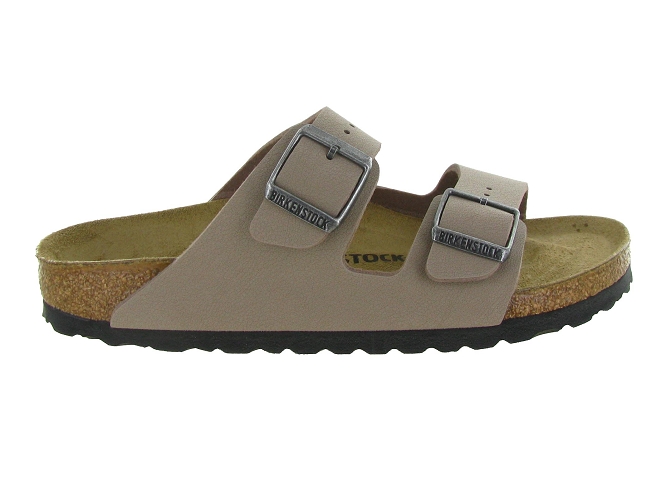 sandales et nu pieds - Mule Sabot - femme - Nubuck - Taupe - Birkenstock5876901_2
