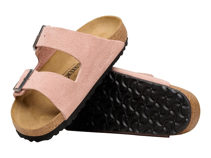 sandales et nu pieds - Mule Sabot - femme - Cuir - Rose - Birkenstock5877101_4