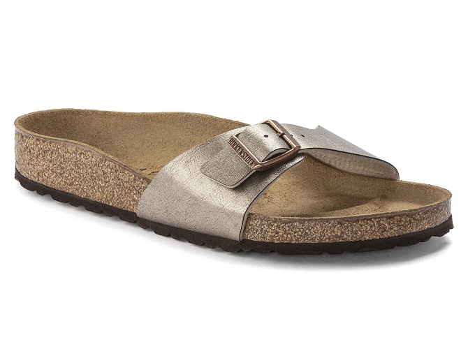 sandales et nu pieds - Mule Sabot - femme - Synthétique - Bronze - Birkenstock