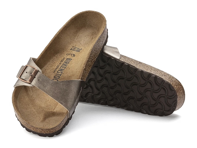 sandales et nu pieds - Mule Sabot - femme - Synthétique - Bronze - Birkenstock5877202_4