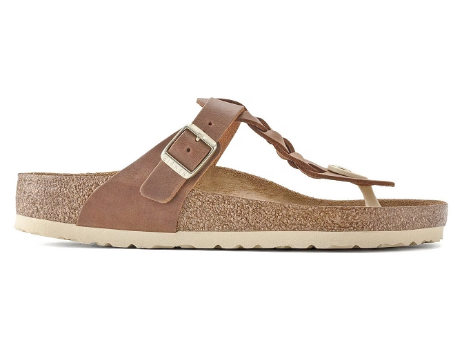 sandales et nu pieds - Entre doigt & Tong - femme - Cuir - Marron - Birkenstock5877401_2