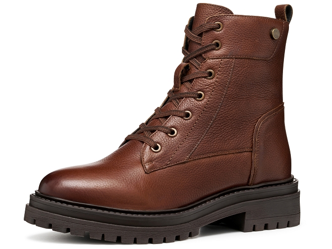 bottines et boots - Casual - femme - Cuir - Marron - Geox5878001_3
