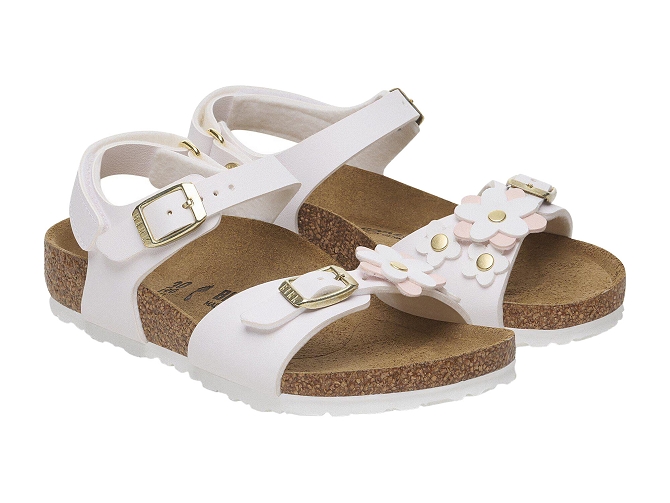 sandales et nu pieds -  - junior fille - Synthétique - Blanc - Birkenstock5878101_3