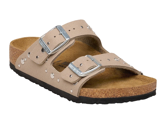 sandales et nu pieds -  - junior fille - Nubuck - Taupe - Birkenstock