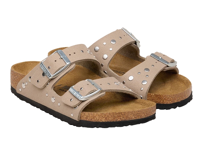 sandales et nu pieds -  - junior fille - Nubuck - Taupe - Birkenstock5878301_3