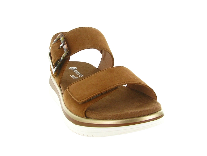 sandales et nu pieds - Confort - femme - Cuir - Marron - Remonte5879701_3