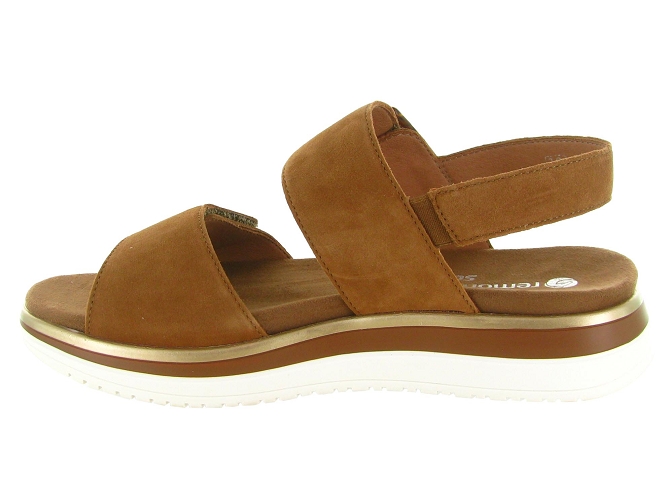 sandales et nu pieds - Confort - femme - Cuir - Marron - Remonte5879701_4