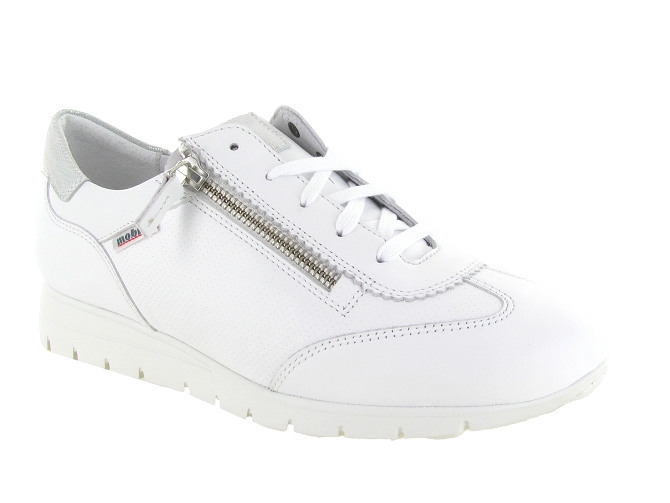baskets et sneakers - Confort - femme - Cuir - Blanc - Mephisto