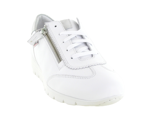 baskets et sneakers - Confort - femme - Cuir - Blanc - Mephisto5880801_3