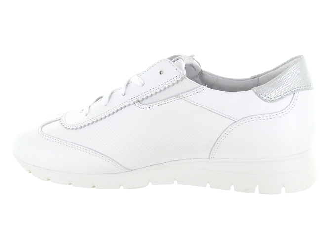 baskets et sneakers - Confort - femme - Cuir - Blanc - Mephisto5880801_4