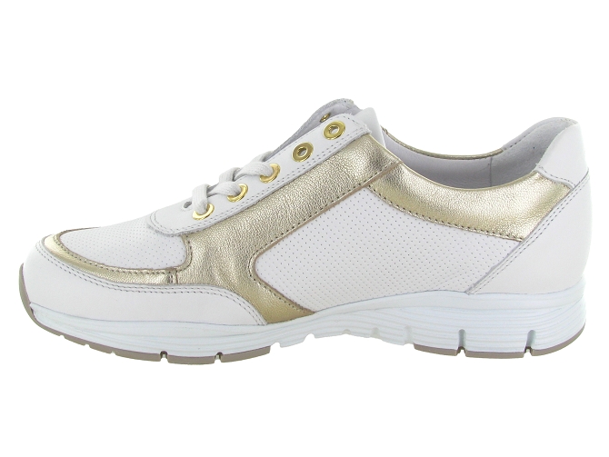 baskets et sneakers - Confort - femme - Cuir - Blanc - Mephisto5881601_4