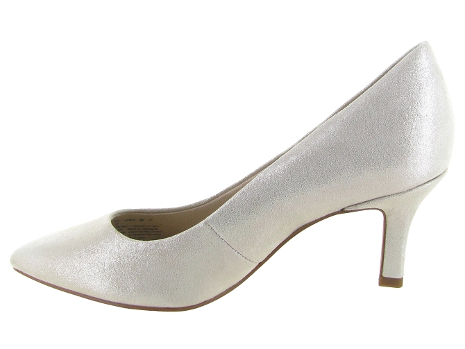 escarpins et trotteurs - Fermé - femme - Nubuck - Argent - Tamaris5881801_4