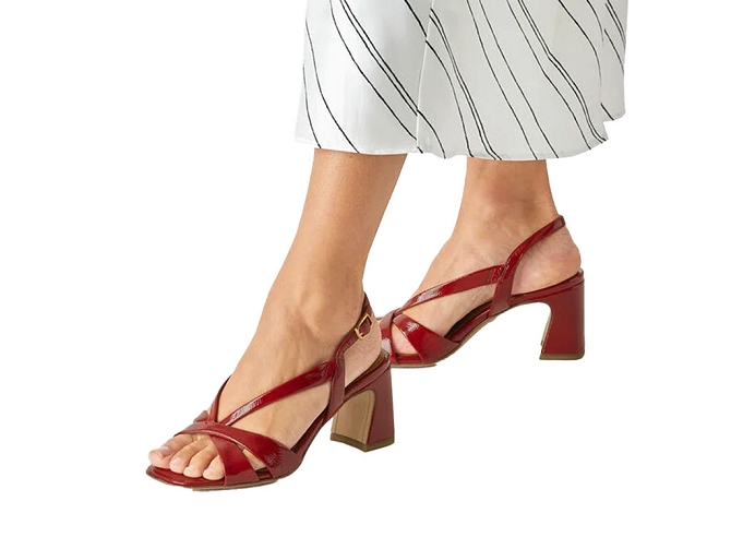 sandales et nu pieds - Casual - femme - Cuir - Rouge - Tamaris5882802_6