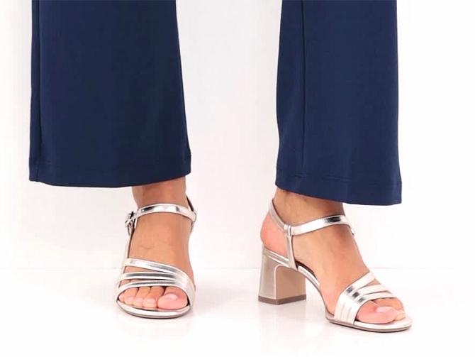 sandales et nu pieds - Cérémonie - femme - Synthétique - Argent - Tamaris5882901_5