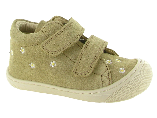 pre marche du 16 au 23 - Semelle souple - bebe fille - Cuir - Beige - Naturino