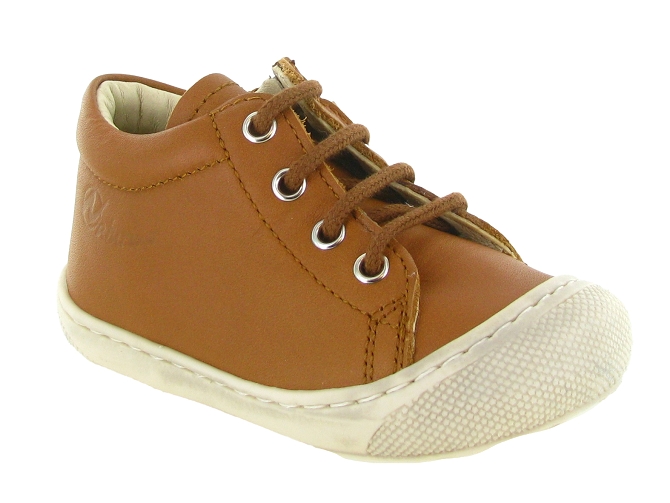 pre marche du 16 au 23 - Semelle souple - bebe garcon - Cuir - Marron - Naturino