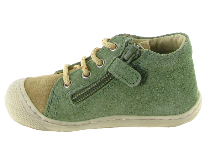 pre marche du 16 au 23 - Semelle souple - bebe garcon - Cuir - Vert - Naturino5885201_4