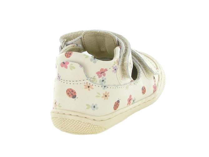 sandales et nu pieds - Semelle souple - bebe fille - Cuir - Crème - Naturino5885501_5