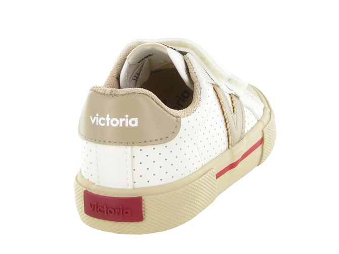 baskets et sneakers -  - junior garcon - Cuir - Beige - Victoria5885901_5