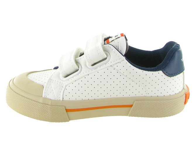 baskets et sneakers -  - junior garcon - Cuir - Bleu Marine - Victoria5885902_4